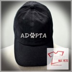 Adopta/Rescata Gorra Bordad Low Profile Unstructured  Ajustable